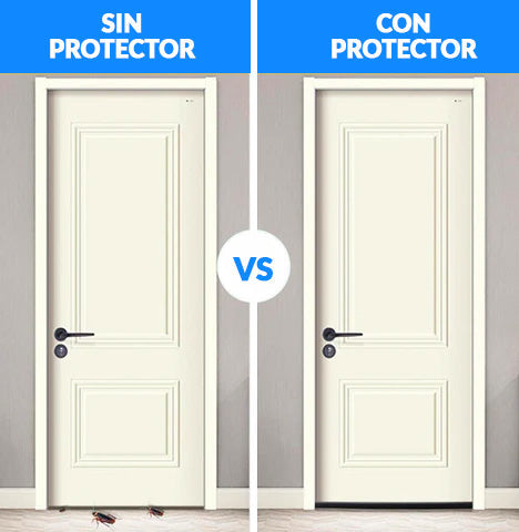 🚪🛡️ ¡Aíslalo Todo! Protector de Puerta contra Insectos, Ruido y Polvo 🌬️🦟🔇